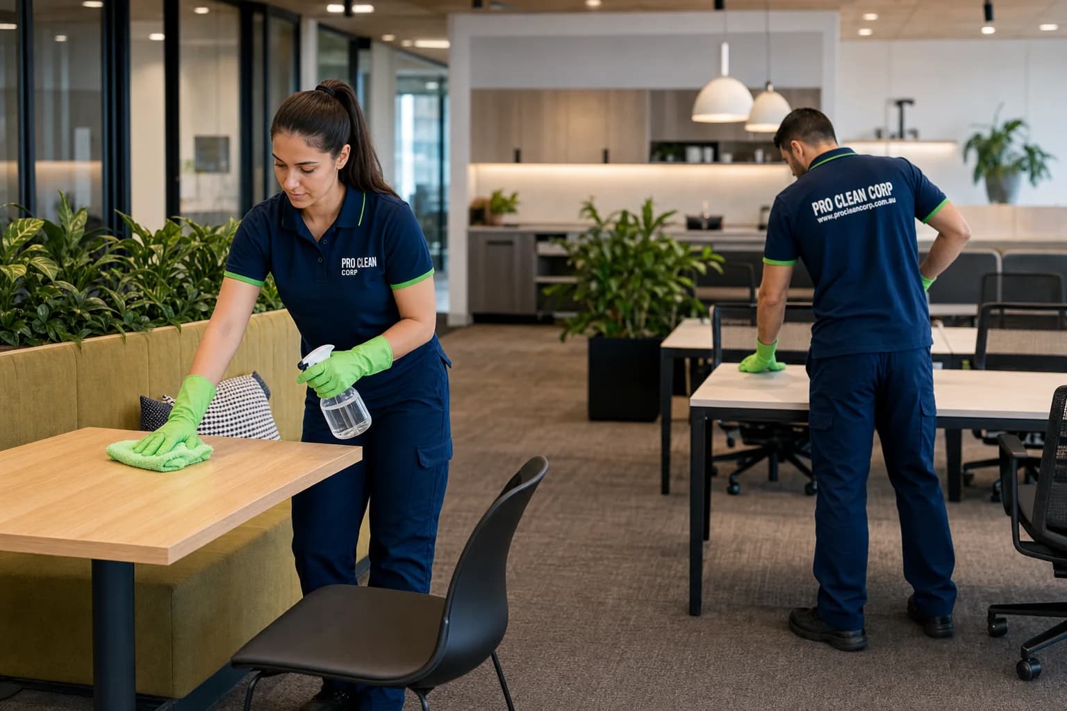 Commercial cleaning services in Airds NSW