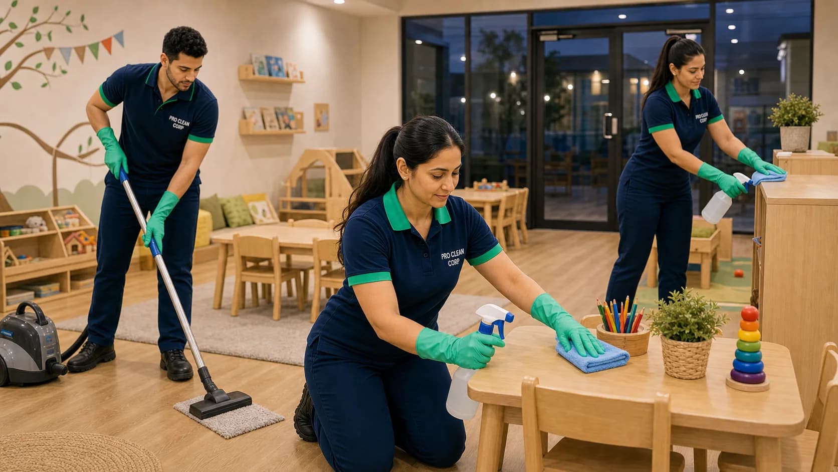Childcare Cleaning commercial cleaning services in Roseville