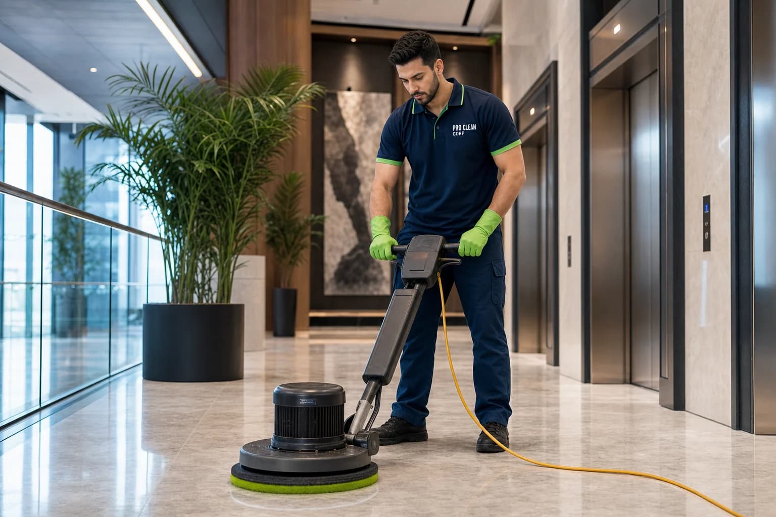 Our Cleaning Process in Action