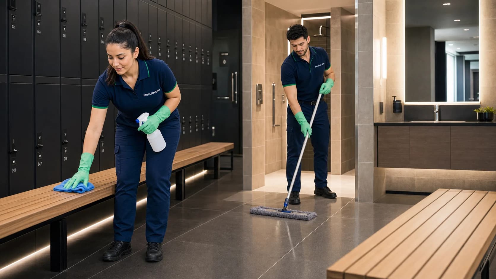 Gym Cleaning commercial cleaning services in Roseville