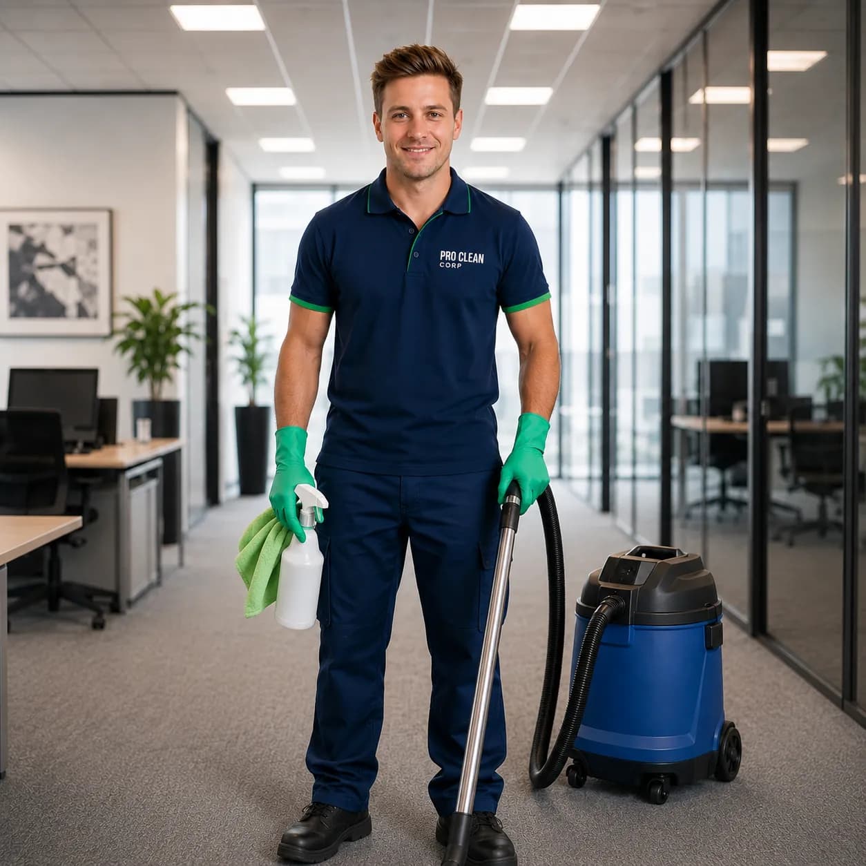 Professional commercial cleaning services in Roseville - Pro Clean Corp