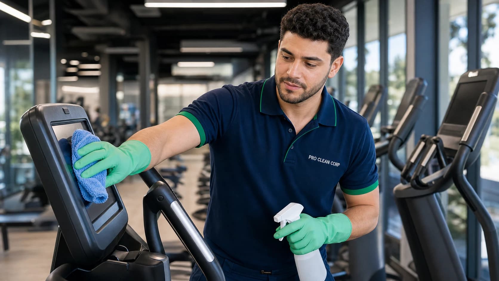 Gym Cleaning Overview Roseville